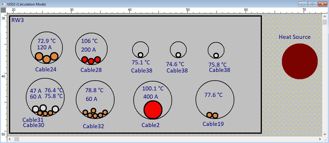 Cable Steady State Temperature Calculation